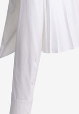 Sportmax Ceppo Long-Sleeved Boxy Shirt White 2612111041600SPXCEPPO001_45ad5f38-6795-47c0-a068-93817bd9a442