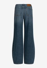 Sportmax Dora Wide-Leg Jeans Blue 2612181035600SPDORA005_8a13c085-0156-40c5-8ccb-e3a8bc6b157f