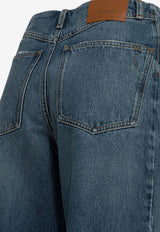 Sportmax Dora Wide-Leg Jeans Blue 2612181035600SPDORA005_8a13c085-0156-40c5-8ccb-e3a8bc6b157f