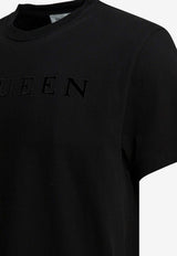 Alexander McQueen Logo Print T-shirt Black 847750QTAD5548_cd7c1176-aa08-4b63-ae1d-3ceef4b285b7