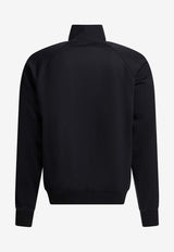 Alexander McQueen Logo Embroidered Track Jacket Blue 852204QXACH4002_543cc1ac-6bc3-4abe-b6d3-8b14e1a55e2b