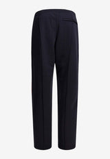Alexander McQueen Elasticated Waist Track Pants Blue 852206QXACH4002_9e537788-3448-4991-8b67-79346480e459
