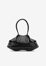 Alexander McQueen Manta Leather Shoulder Bag Black 8559971VDXA1000_4ff62fd8-d441-4fb7-9b15-9f2675e28d67