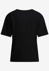 Alexander McQueen Logo Print T-shirt Black 858325QLAE61000_6a765436-8214-455b-869a-88c4b3112d5a