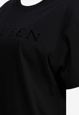 Alexander McQueen Logo Print T-shirt Black 858325QLAE61000_6a765436-8214-455b-869a-88c4b3112d5a