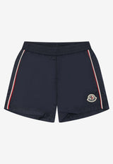 Moncler Kids Baby Boys Logo Patch Swim Shorts Blue 2C00004-B53326742_68baf9ee-3d8d-4503-800a-a0149ffaee67