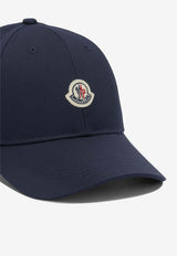 Moncler Kids Boys Logo Patch Baseball Cap Blue 3B00017-04863742_1fd72feb-a5b9-432d-96f5-8c78c494764c