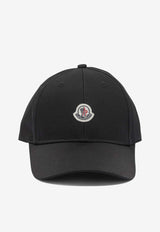 Moncler Kids Boys Logo Patch Baseball Cap Black 3B00017-04863999_403e690c-2442-417c-8833-20a428ab2537