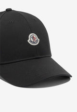Moncler Kids Boys Logo Patch Baseball Cap Black 3B00017-04863999_403e690c-2442-417c-8833-20a428ab2537