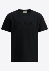 Moncler Kids Girls Logo T-shirt Black 8C00009-K89AT9999_e300619b-8079-454e-998c-b9d2bfd4747a