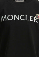 Moncler Kids Boys Logo Print T-shirt Black 8C00010-K89AFV999_f55ad050-f190-42ed-8efc-23a9e388a684