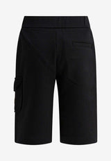 Moncler Kids Boys Logo Track Shorts Black 8H00008-89AKM999_6ad6d05b-0e7b-4572-a696-96f21b0cdc2f