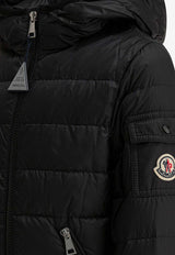 Moncler Kids Girls Hooded Zip-Up Jacket Black GLES1A00031-597YF999_26c1aa27-5383-473d-8632-67dc697e6336