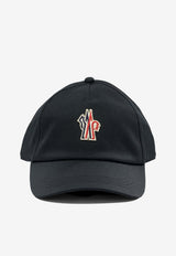 Moncler Grenoble Logo Embroidered Baseball Cap Black 3B00001-04863999_f9ab22de-c229-4227-b3a5-78123f77a68f