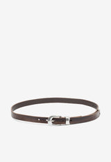 Our Legacy Logo-Plaque Leather Belt  A2208BBRBROWN_ca233ddc-b60b-4d6e-88a9-eb2091a60554