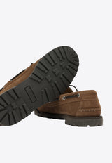 Paraboot Malo Suede Laced Loafers Cognac 095827MALO/RAIDMARRON-VEL COGNAC_7af1a7a6-a871-454b-ab00-9f04d2052cf5