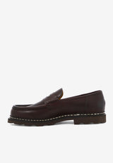 Paraboot Reims Stitched Penny Loafers Brown 099413REIMS/MARCHEMARRON-LIS CAFE_b1cdc922-78d0-4ff6-a8eb-65ce0cf56c38