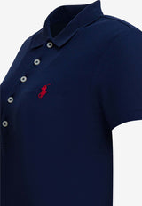 Polo Ralph Lauren Logo-Embroidered Polo T-shirt Blue