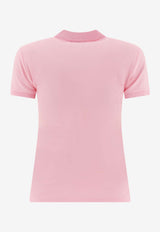 Polo Ralph Lauren Logo-Embroidered Polo T-shirt Pink