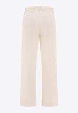 Polo Ralph Lauren Flared Chino Pants White 211873988002WARM WHITE_e23a8ca5-a81e-44b9-9d51-7be0a9d977e6