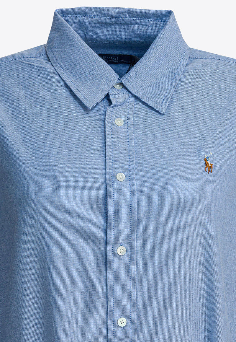 Polo Ralph Lauren Oxford Midi Shirt Dress Light Blue 211928804002BSR BLUE_1ea990c6-9ee6-423f-b1a8-6f9ebd664793