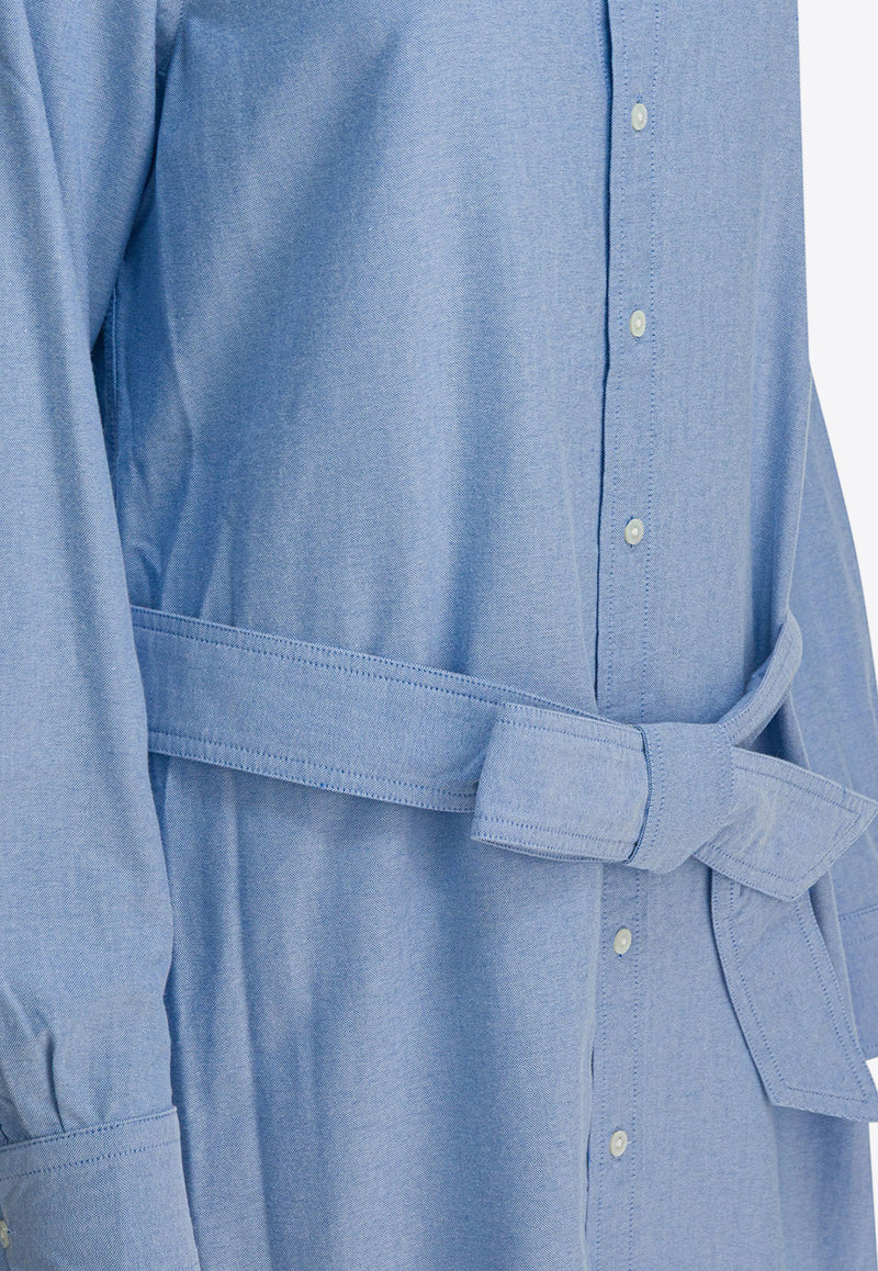 Polo Ralph Lauren Oxford Midi Shirt Dress Light Blue 211928804002BSR BLUE_1ea990c6-9ee6-423f-b1a8-6f9ebd664793