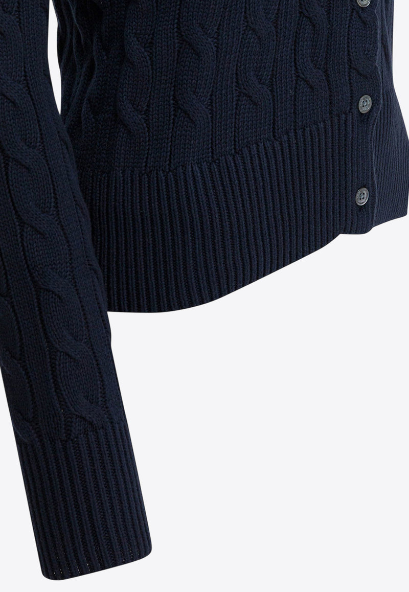 Polo Ralph Lauren Cable Knit Logo Cardigan Blue 211971868008HUNTER NAVY_424aba2a-f177-4ede-98c0-20d56a8c2b02