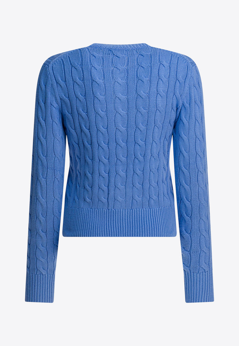 Polo Ralph Lauren Cable Knit Logo Cardigan Light Blue 211971868009NEW LITCHFIELD BLUE_cf7c51d0-46c7-4588-b4d6-3efb25a7021c