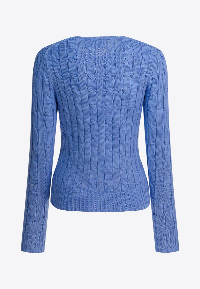 Polo Ralph Lauren Cable-Knit Logo Sweater Light Blue 211971869009NEW LICHTFIELD BLUE_a1f3220b-7a4a-429f-9ac4-2305434eba85