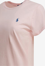 Polo Ralph Lauren Embroidered Logo T-shirt Pink 211B14605014PINK SAND_f9089adc-7a60-41db-b5d7-29f67cb5d1cd