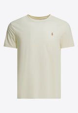 Polo Ralph Lauren Logo Crewneck T-shirt Cream 710671438350PARCHMENT CREAM_dd6007c5-e8fa-4881-bd5e-7a8186466d5c