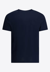 Polo Ralph Lauren Logo Slim T-shirt Blue 710671438525NEWPORT NAVY_afc0ba7e-c70c-4426-b2e0-d055e57b876c