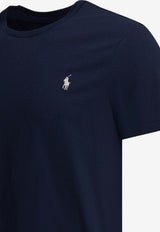 Polo Ralph Lauren Logo Slim T-shirt Blue 710671438525NEWPORT NAVY_afc0ba7e-c70c-4426-b2e0-d055e57b876c