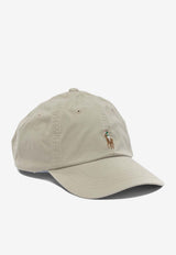 Polo Ralph Lauren Embroidered Pony Baseball Cap Beige 710834737013KHAKI TAN_1d5377a3-960a-4670-8fad-d911f51bcca8