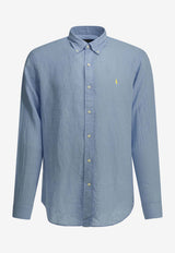 Polo Ralph Lauren Logo Embroidered Shirt Light Blue 710966294509AUSTIN BLUE_146ee17f-cc40-49fb-8298-3e9eca548b18