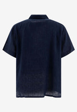 Polo Ralph Lauren Buttoned Logo Shirt Blue 710966421001NEWPORT NAVY_a34de221-b77a-496f-abb7-fa6c93a8cef6