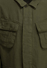 Polo Ralph Lauren Linen Field Jacket Green 710B14957003NEW OLIVE_c64a559e-6e62-438c-974b-3c14a2035af8