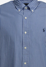 Polo Ralph Lauren Stripe Long-Sleeved Shirt Blue 710B155950057168 MED BLUE WHITE_9a530d3b-4f73-46e4-a2ab-9fc71f0cf6a9