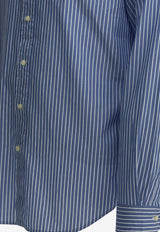 Polo Ralph Lauren Stripe Long-Sleeved Shirt Blue 710B155950057168 MED BLUE WHITE_9a530d3b-4f73-46e4-a2ab-9fc71f0cf6a9