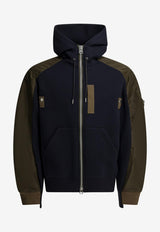 Sacai Sponge Zip-Up Hooded Sweatshirt Multicolor 26-03948M233_38e0a142-b3be-4dea-ad79-458091dda594