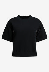 Sacai Deconstructed Cropped T-shirt Black 26-08344001_b3d3c238-3754-46bc-a265-4447198b6711