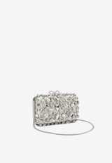 Self-Portrait Crystal Embellished Clutch Cream SS26-305-CCREAM_ee8941ab-6478-40be-8c40-841ddc7a3745