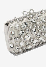 Self-Portrait Crystal Embellished Clutch Cream SS26-305-CCREAM_ee8941ab-6478-40be-8c40-841ddc7a3745