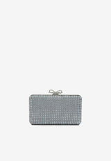 Self-Portrait Crystal Embellished Clutch Bag Light Blue SS26-305B-BLBLUE_56b3e17d-f61e-493a-99dc-302a8dfce9af