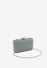 Self-Portrait Crystal Embellished Clutch Bag Light Blue SS26-305B-BLBLUE_56b3e17d-f61e-493a-99dc-302a8dfce9af