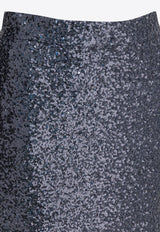 Semper Sequined Midi Pencil Skirt Gray 45204404PIOMBO_a64e20d9-5cc1-4649-aa99-4ef5c11b62fa