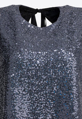 Semper Sequin-Embellished Top Gray 45864404PIOMBO_5a2d7e15-b6d3-4343-b3be-532376bc4738