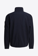 Stone Island Logo Patch Windbreaker Jacket Blue 4100022S0A22V0020_98bb6a29-0c81-4143-8e86-e8f198e3f632