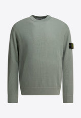 Stone Island Logo Patch Crewneck Sweater Green 5100154S00D8V0055_0cff6c1e-22e8-4a93-b6fe-c0c1e12db212