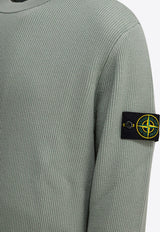 Stone Island Logo Patch Crewneck Sweater Green 5100154S00D8V0055_0cff6c1e-22e8-4a93-b6fe-c0c1e12db212